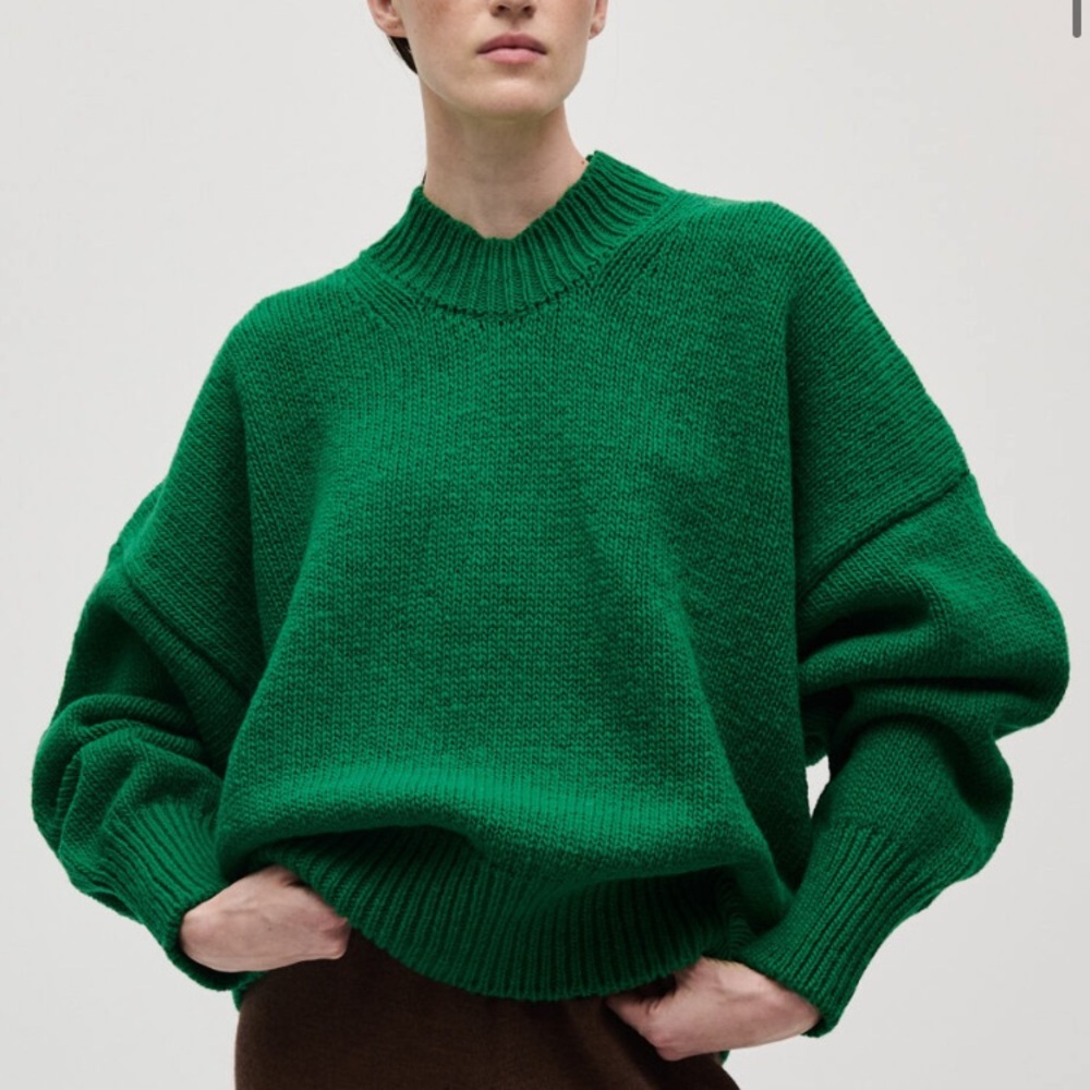 Babaa Green Sweater